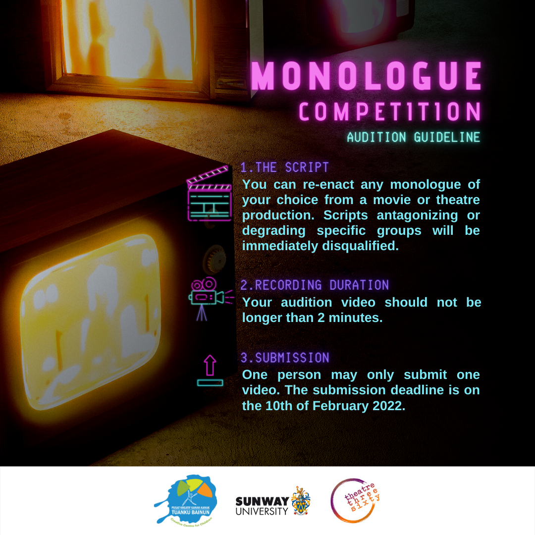 Monologue Competition Pusat Kreatif Kanak kanak Tuanku Bainun